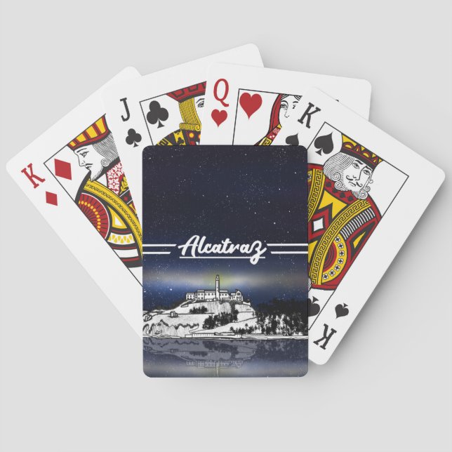ALCATRAZ SPIELKARTEN (Rückseite)