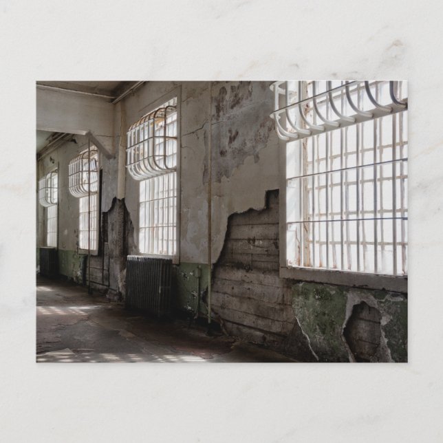 Alcatraz-Verfall Postkarte (Vorderseite)
