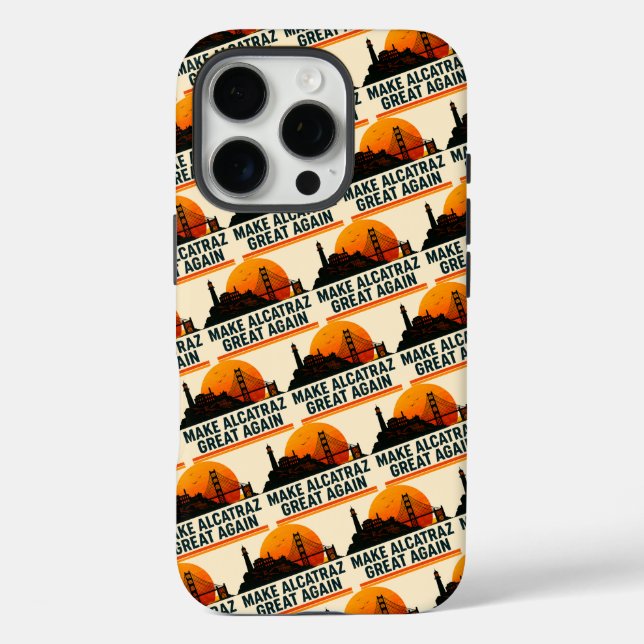 Alcatraz wieder großartig machen Case-Mate iPhone hülle (Rückseite)