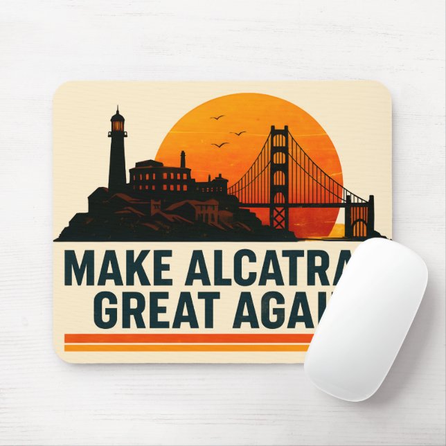 Alcatraz wieder großartig machen mousepad (Mit Mouse)