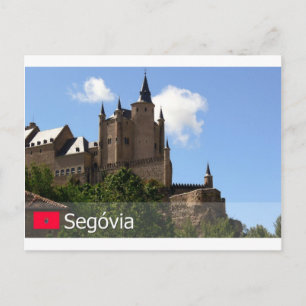 Alcazar de Segóvia, Espanha Postkarte