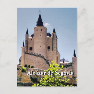 Alcázar de Segovia Postcard Postkarte