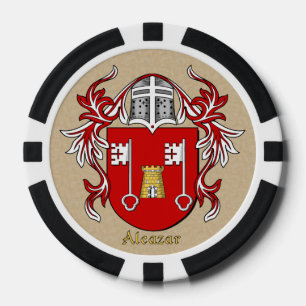 Alcazar Heraldic Arms Pokerchips