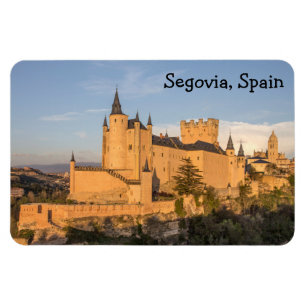 Alcazar in Segovia, Spanien Premium Flexi Magnet