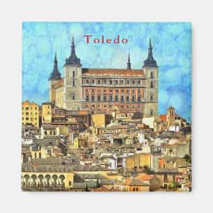 Alcazar-Schloss in Toledo Magnet