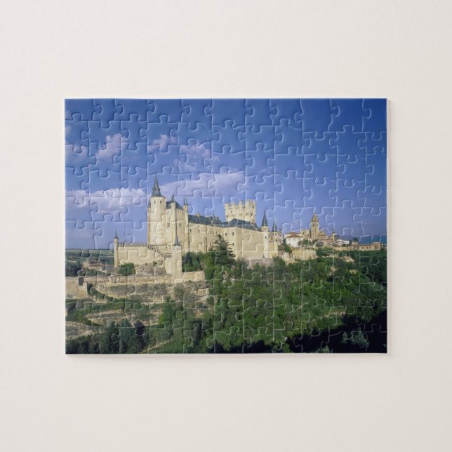 Alcazar, Segovia, Kastilien Leon, Spanien 2 Puzzle (Horizontal)