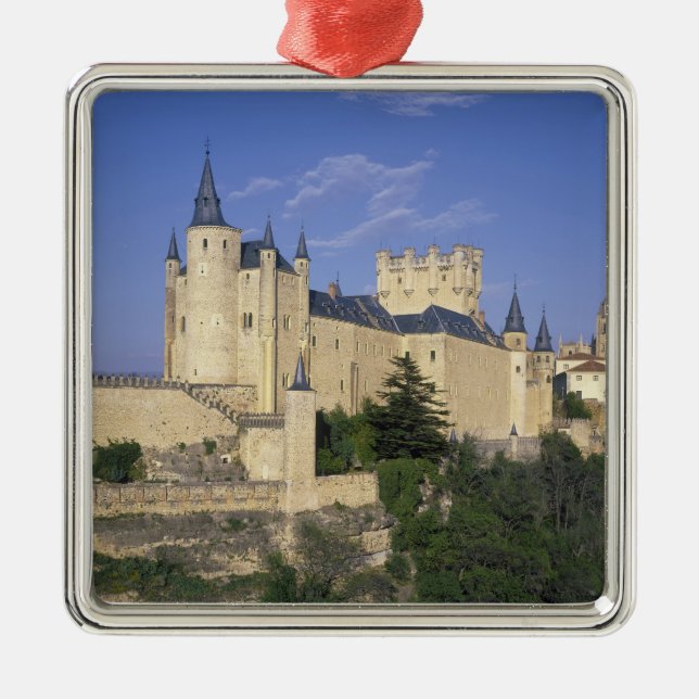 Alcazar, Segovia, Kastilien Leon, Spanien Ornament Aus Metall (Vorne)