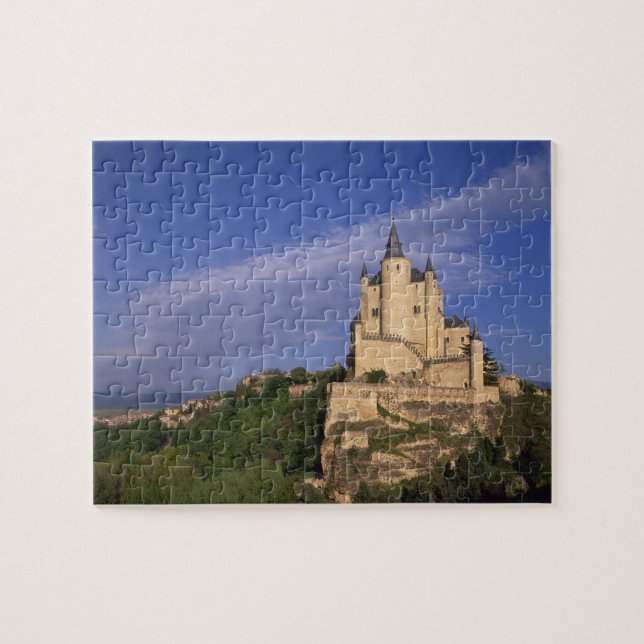 Alcazar, Segovia, Kastilien Leon, Spanien Puzzle (Horizontal)