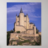 Alcazar, Segovia, Kastilien Leon, Spanien, Unesco