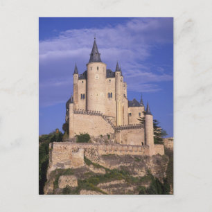 Alcazar, Segovia, Kastilien Leon, Spanien, Unesco Postkarte