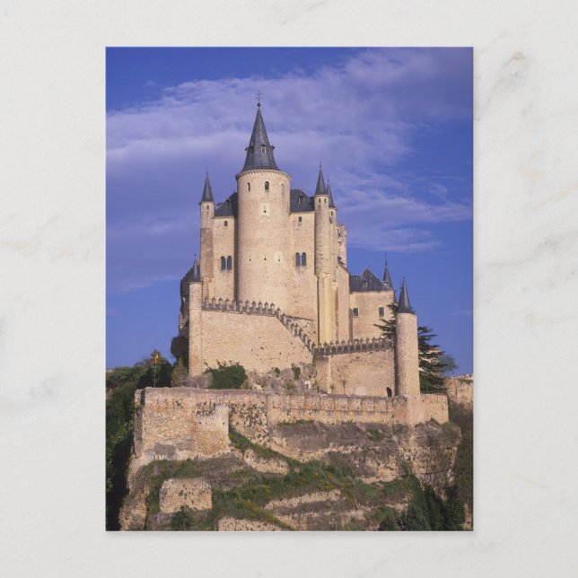 Alcazar, Segovia, Kastilien Leon, Spanien, Unesco Postkarte (Vorderseite)