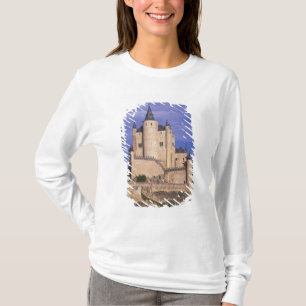 Alcazar, Segovia, Kastilien Leon, Spanien, Unesco T-Shirt
