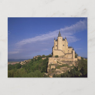Alcazar, Segovia, Kastilien und León, Spanien Postkarte