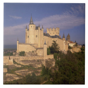 Alcazar und Kathedrale, Segovia, Kastilien-León, Fliese