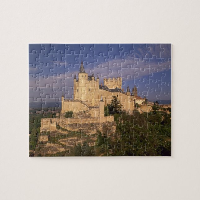Alcazar und Kathedrale, Segovia, Kastilien Leon, Puzzle (Horizontal)