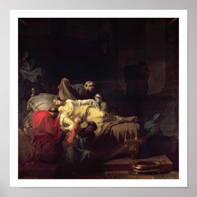 Alcestis opfert sich, um ihren Ehemann Ad retten Poster (Vorne)