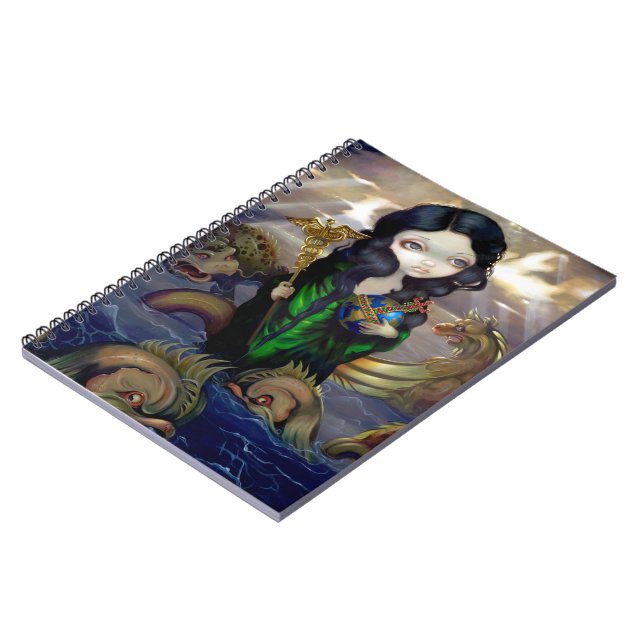 "Alchemical See" Notizbuch Notizblock (Linke Seite)