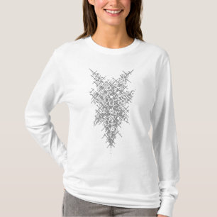 Alchemie-inspiriertes geometrisches Symbol-T-Shirt T-Shirt