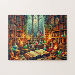 Alchemie-Kammer Magische Elixiere & Zauberei Puzzle