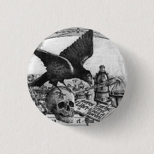 Alchemie-Kunst Button
