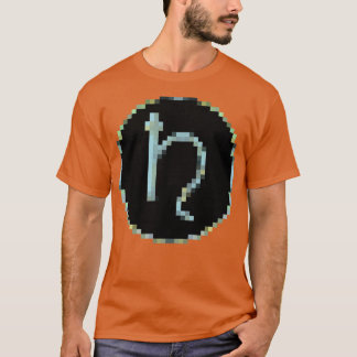 Alchemische Symbole Bleipixel T-Shirt