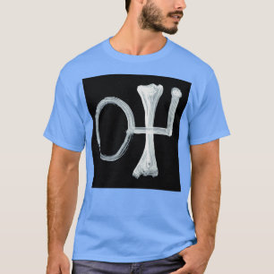 Alchemische Symbole Gold Six Invertiert T-Shirt