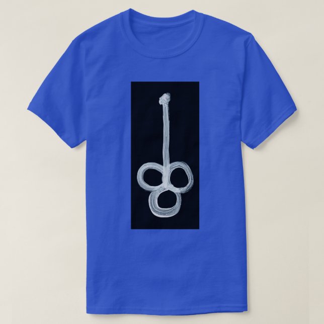 Alchemische Symbole Holz invertiert T-Shirt (Design vorne)