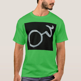 Alchemische Symbole Magnesium fünf invertiert T-Shirt
