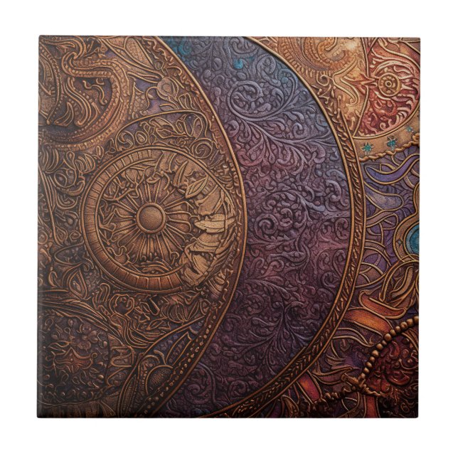 Alchemischer Teppich Fliese (Vorderseite)