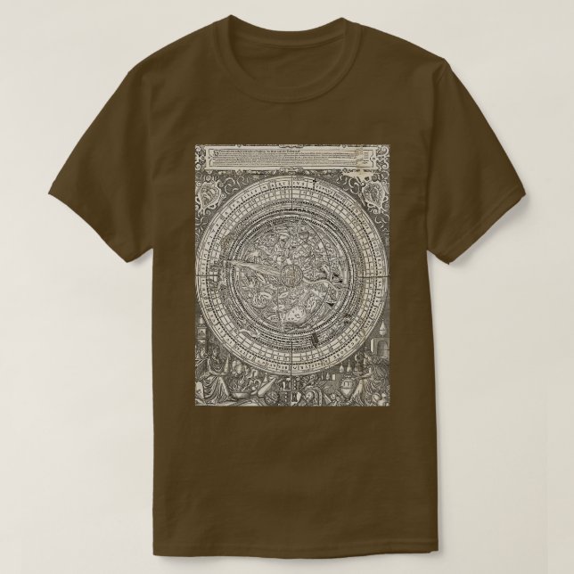 Alchemisches Artwork 0 T-Shirt (Design vorne)