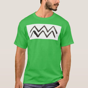 Alchemisches Symbol Aqua T-Shirt