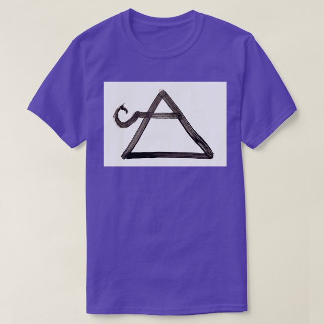 Alchemisches Symbol Luft One T-Shirt (Design vorne)