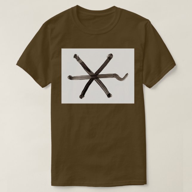 Alchemisches Symbol Sommer T-Shirt (Design vorne)