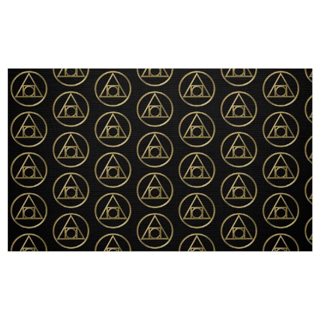 Alchemisches Symbol Stoff (Fat Quarter (45,7 x 55,9 cm))