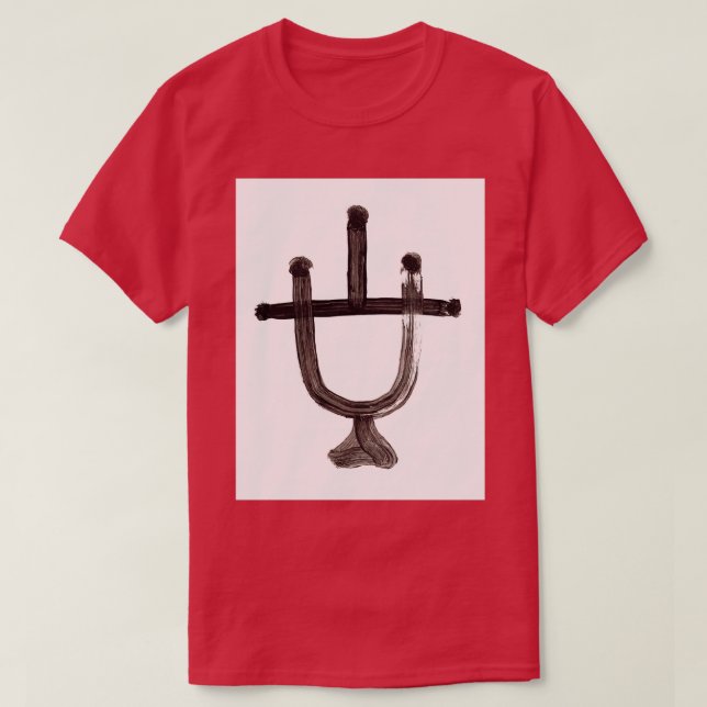 Alchemisches Symbolöl aus Vitriol T-Shirt (Design vorne)