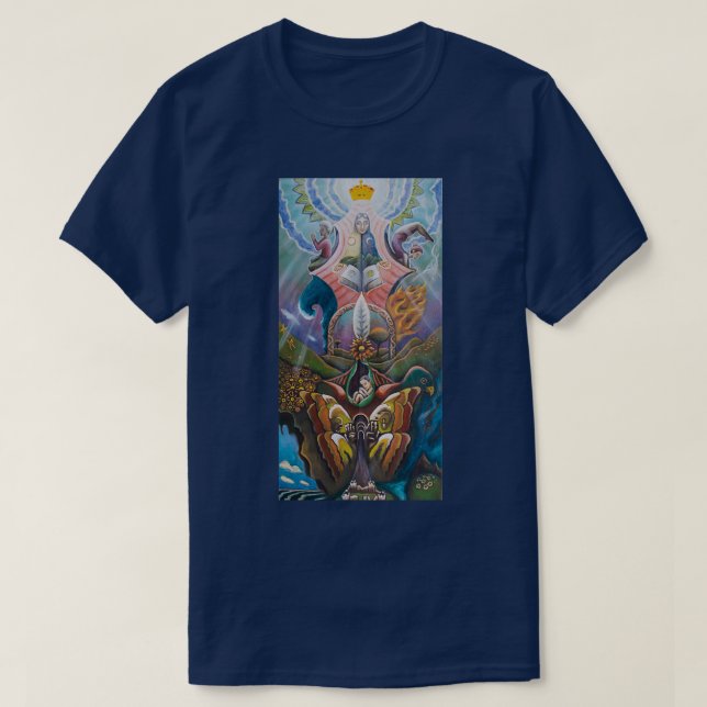 Alchemisches Totem T-Shirt (Design vorne)