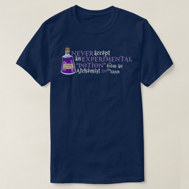 Alchemist Akesh Merchandise T-Shirt (Design vorne)