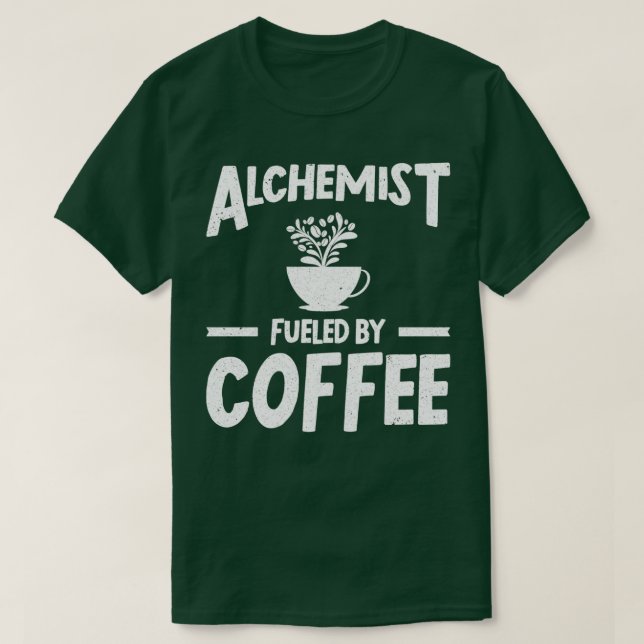 Alchemist Coffee Alchemy Chemistry T-Shirt (Design vorne)