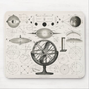 Alchemist Moon Chart Mousepad