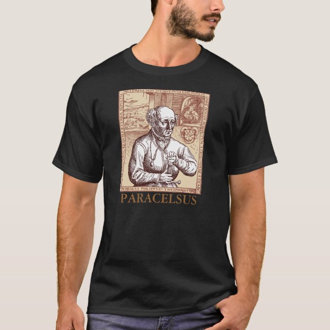 Alchemist, Paracelsus T-Shirt (Vorderseite)