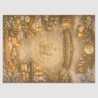 Alchemisten-Kinderzimmer Seidenpapier