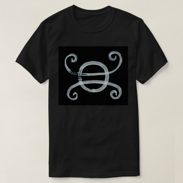 Alchemistische Symbole Niteröl-Invertiertes Öl T-Shirt (Design vorne)