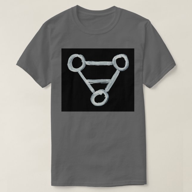 Alchemistische Symbole: Zwei Invertierte T-Shirt (Design vorne)