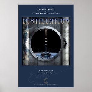 Alchemistische Transformationen 6: Destillation Poster