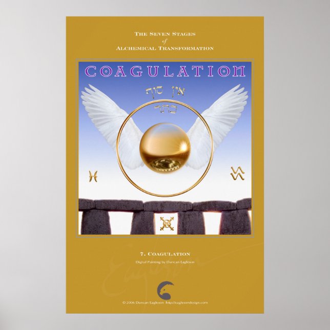 Alchemistische Transformationen 7: Gerinnungsthera Poster (Vorne)