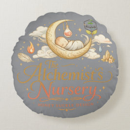 Alchemist's Nursery Rundes Kissen