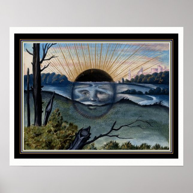 Alchemy-Diagramm 16x20 für das Nile-Delta Poster (Vorne)