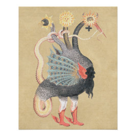 Alchemy Dragon Color Perfect Poster