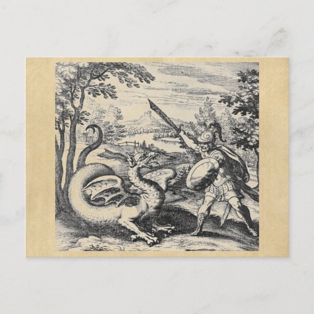 Alchemy Dragon Postkarte (Vorderseite)