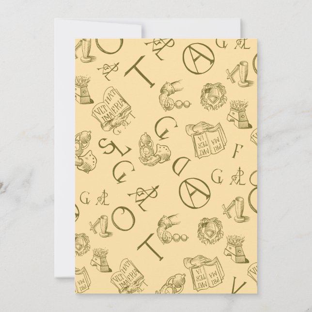 Alchemy Einladung (Rückseite)